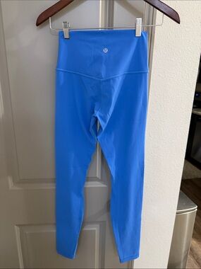 lululemon athletica pool Blue align Athletic Leggings 4